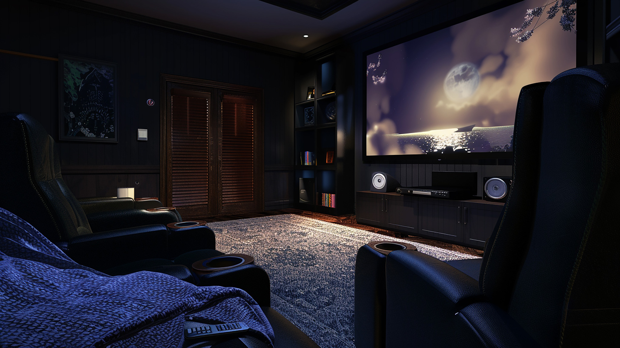 Home theater automatizado