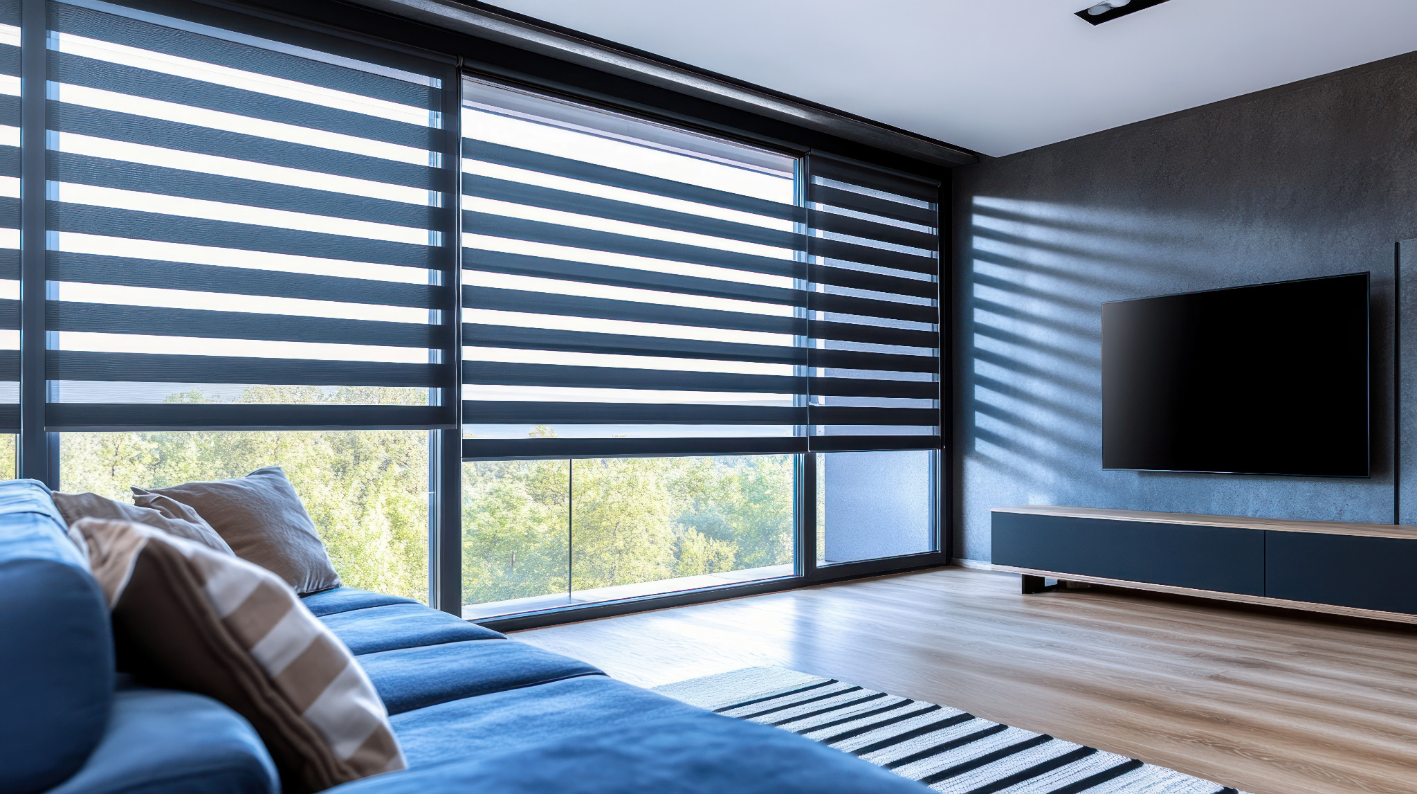 Cortinas e persianas inteligentes